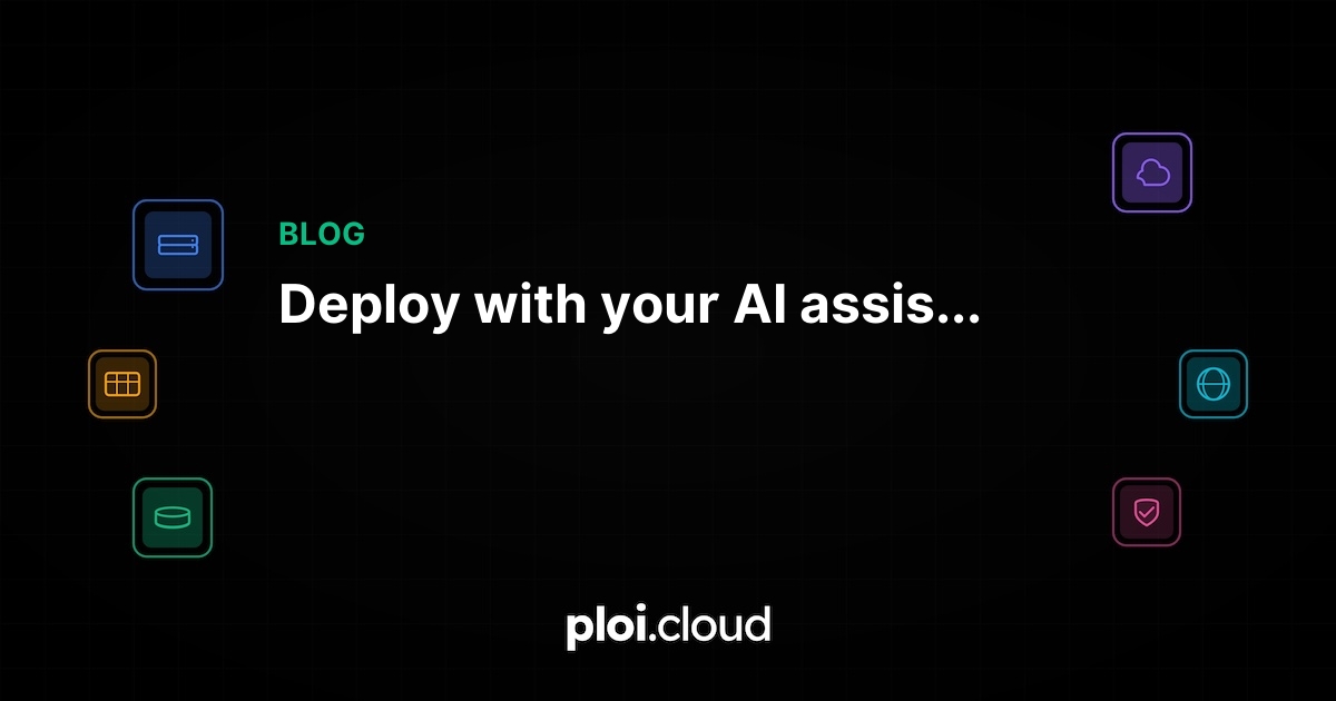 Deploy with your AI assistant using MCP
